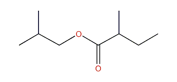 Isobutyl 2-methylbutanoate